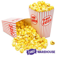 Yellow Candy Coated Popcorn - Banana: 1-Gallon Bag - Candy Warehouse