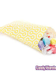 Yellow Honeycomb Candy Bags: 25-Piece Pack