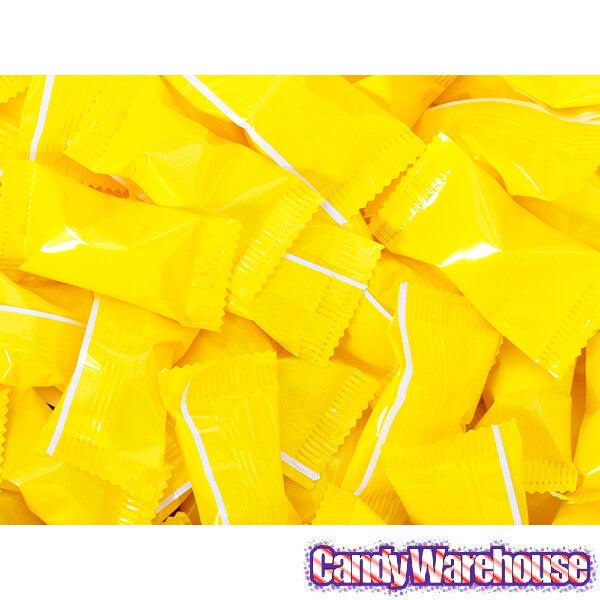 Yellow Wrapped Butter Mint Creams: 300-Piece Case - Candy Warehouse