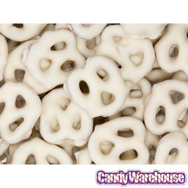 Yogurt Covered Mini Pretzels Candy: 14LB Case - Candy Warehouse
