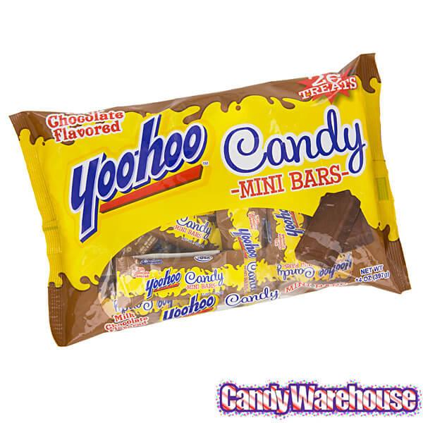 YooHoo Chocolatey Mini Candy Bars: 25-Piece Bag - Candy Warehouse