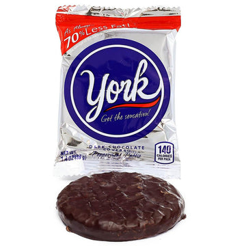 York Peppermint Patties Candy Packs: 36-Piece Box - Candy Warehouse