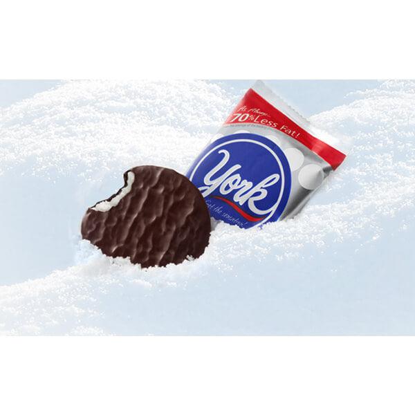 York Peppermint Patties Snack Size Packs: 175-Piece Box - Candy Warehouse