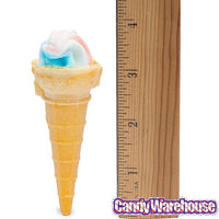 Yum Yum Marshmallow Candy Ice Cream Cones: 30-Piece Tub - Candy Warehouse