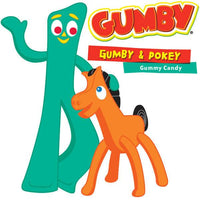 YumJunkie Gumby & Pokey Gummies 6-Ounce Peg Bags: 12-Piece Box - Candy Warehouse