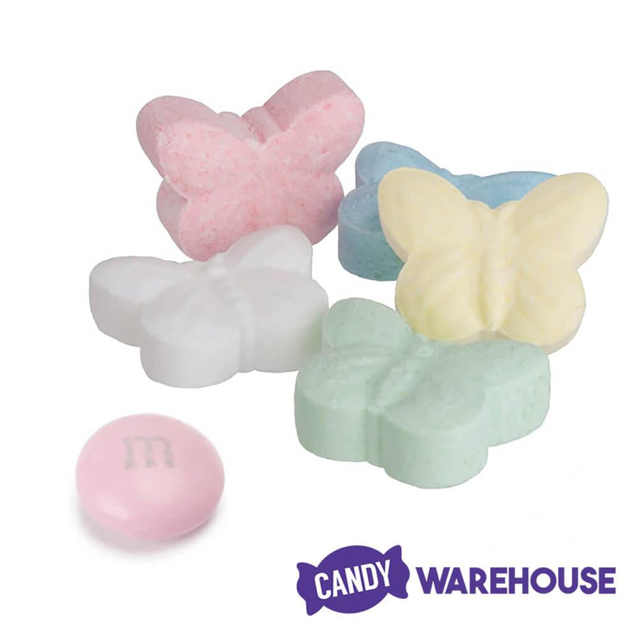 YumJunkie Mini Butterfly Sweet Tarts Candy: 5LB Bag - Candy Warehouse