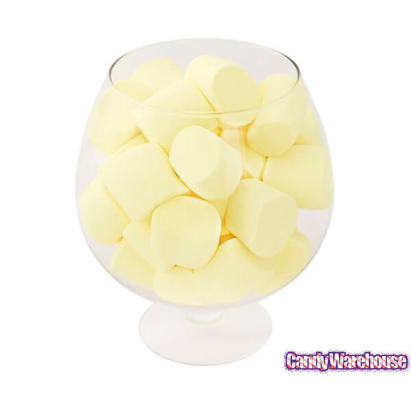 YumJunkie Pastel Yellow Big Fat Giant Marshmallows: 25-Piece Bag - Candy Warehouse