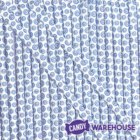 YumJunkie Sassy Straws Candy Powder Filled Mini Straws - Blueberry: 50-Piece Bag - Candy Warehouse