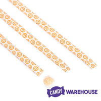 YumJunkie Sassy Straws Candy Powder Filled Mini Straws - Orange: 50-Piece Bag - Candy Warehouse