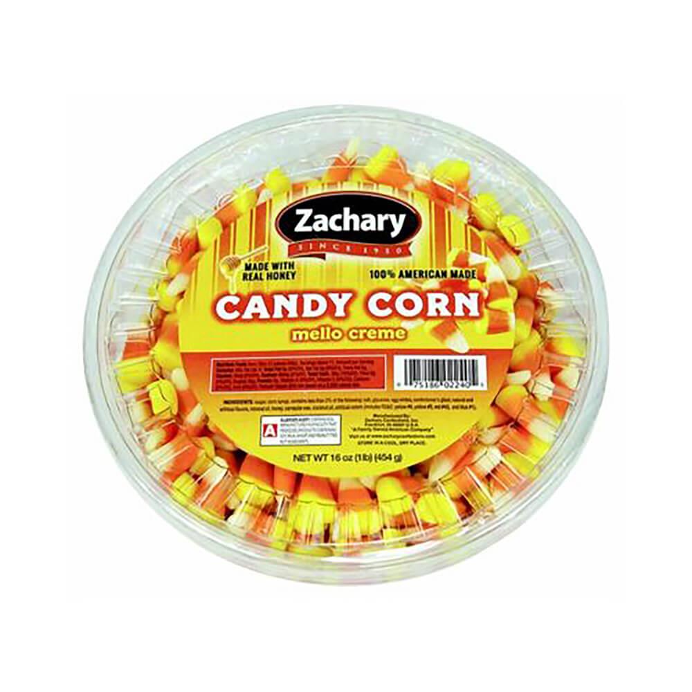 Zachary Candy Corn: 16-Ounce Tub - Candy Warehouse