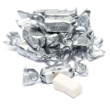 Zazers Silver Foiled Pineapple Chewy Candy: 1LB Bag - Candy Warehouse